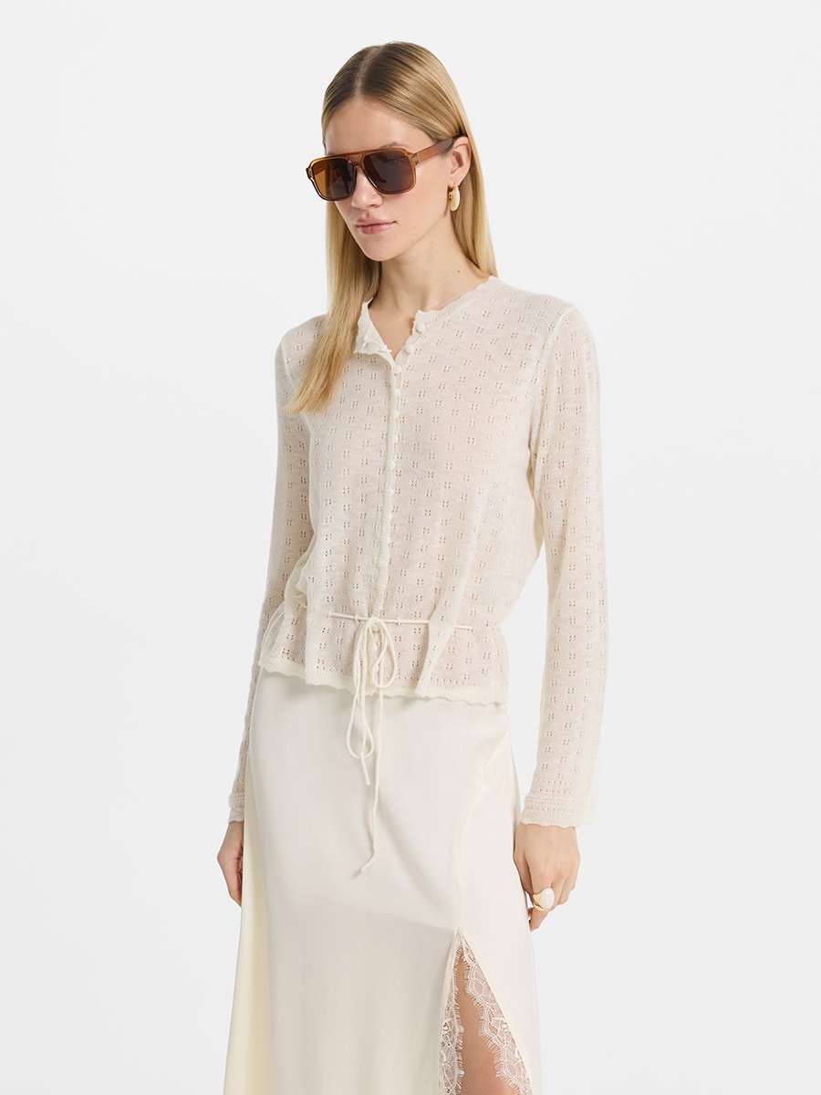 Кардиган c шерстью 