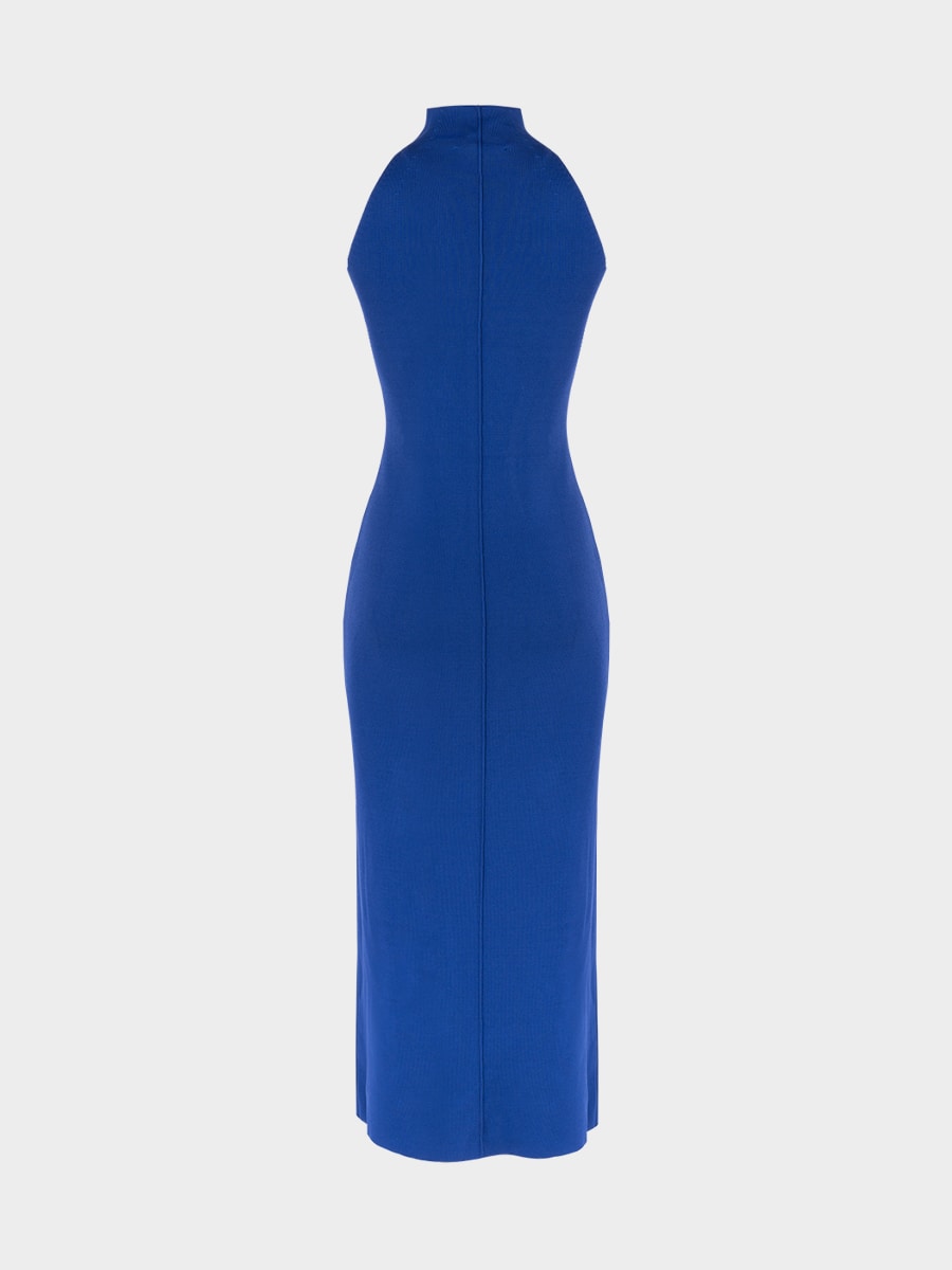 Трикотажное платье-халтер 6152317516-40