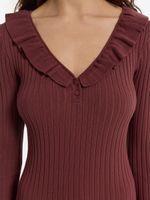 Трикотажное платье миди