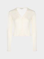 Кардиган c шерстью и мохером