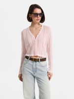 Кардиган c шерстью и мохером