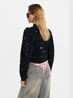 Кардиган с шерстью