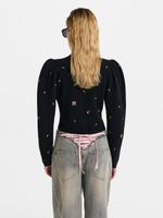 Кардиган с шерстью