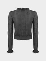 Кардиган c шерстью и мохером