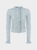 Кардиган c шерстью и мохером