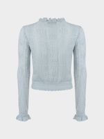 Кардиган c шерстью и мохером