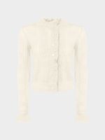 Кардиган c шерстью и мохером