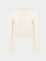 Кардиган c шерстью и мохером