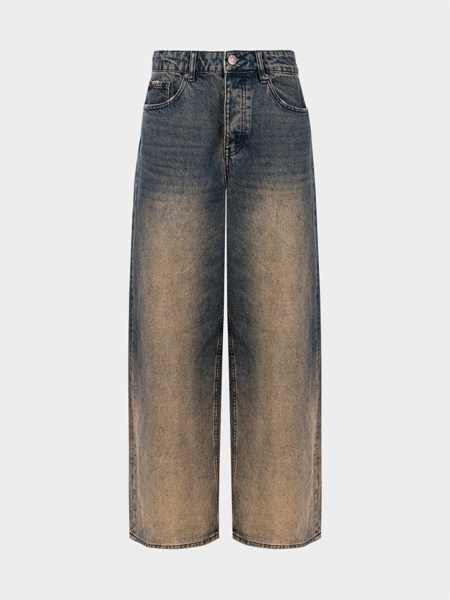 Джинсы Relaxed fit с тинтом