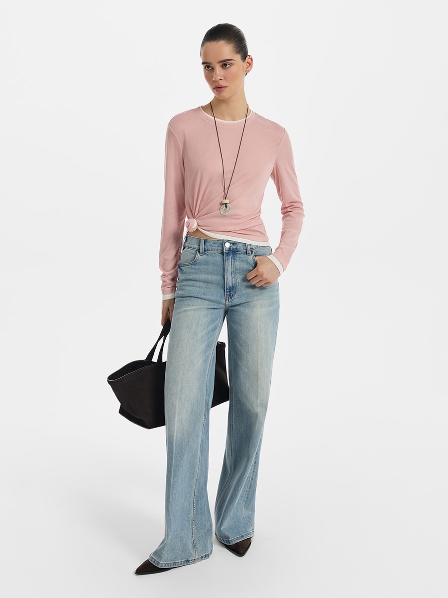 Джинсы Flare fit