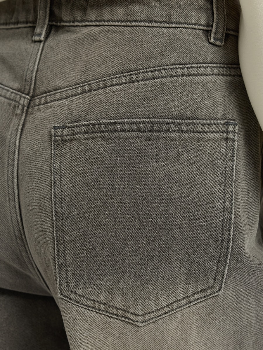 Джинсы Baggy fit с высокой посадкой 6152427715-108