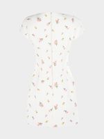 Платье с цветочной вышивкой