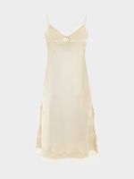 Платье-комбинация с кружевом