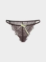 Трусы-танга из кружева