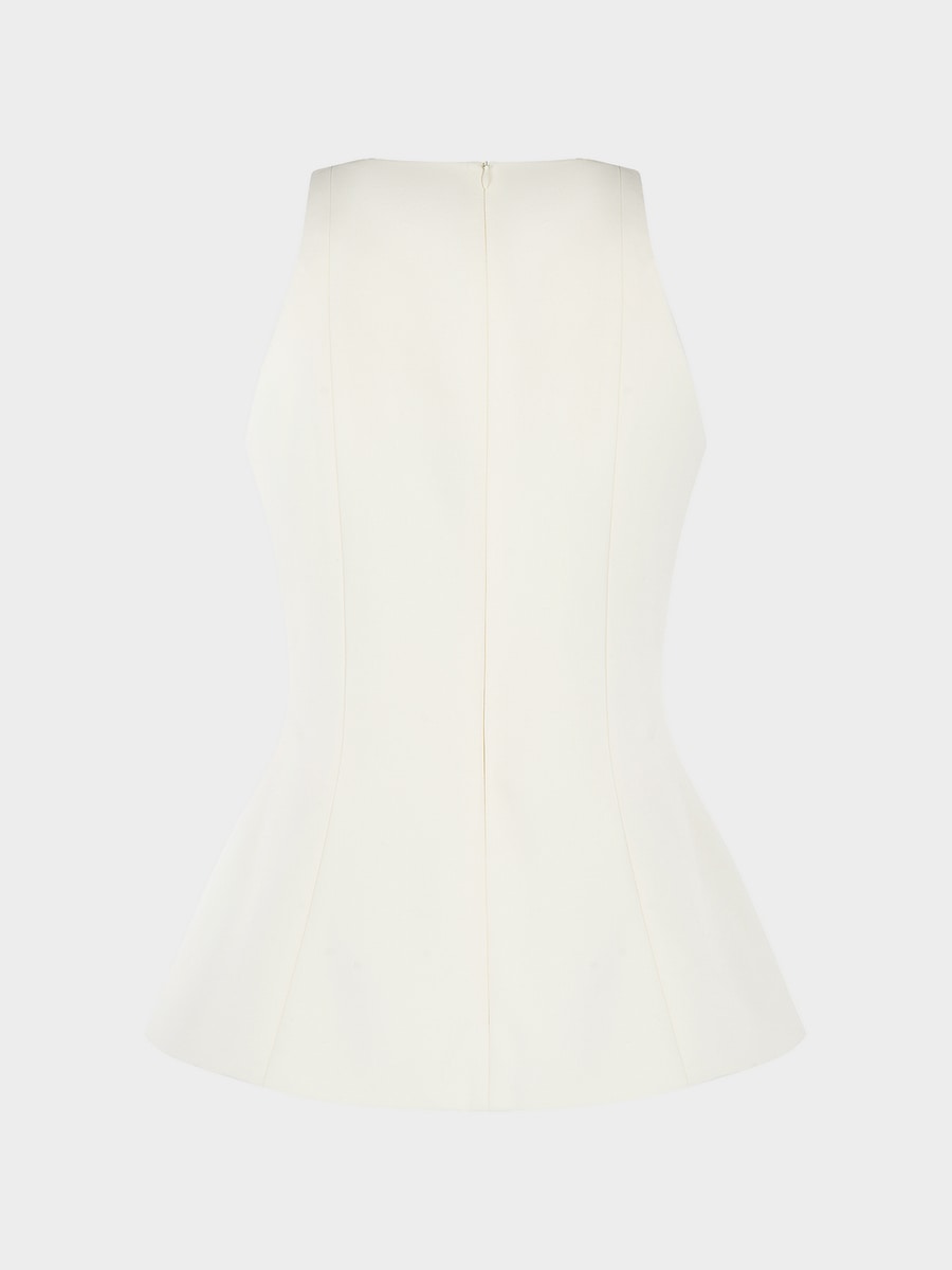 Топ с баской