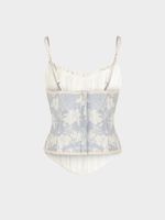 Корсет с кружевом