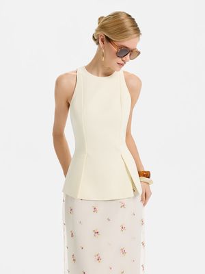 Топ-халтер с баской 4999₽