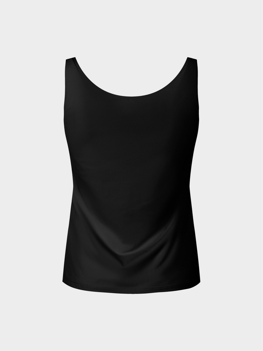 Топ с широкими бретелями