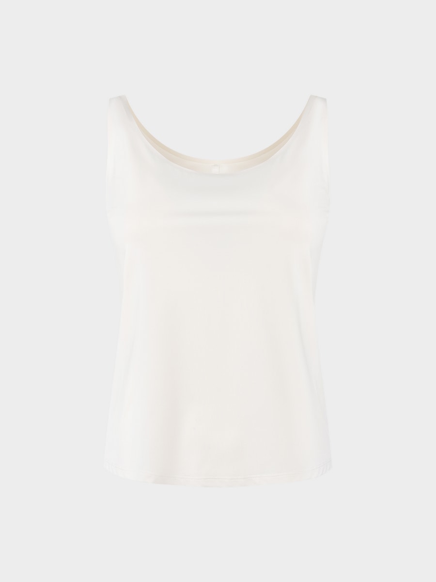 Топ с широкими бретелями