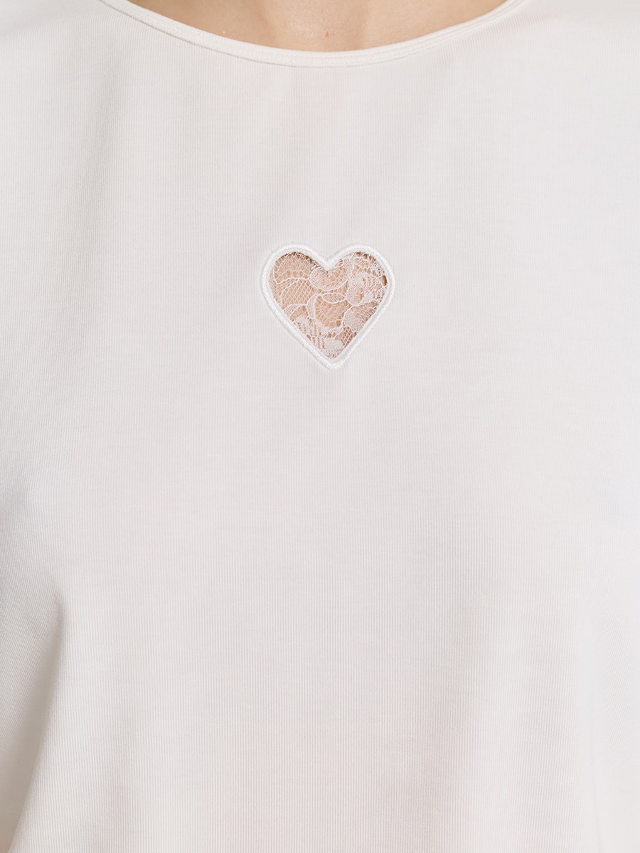 Футболка из лиоцелла и вискозы