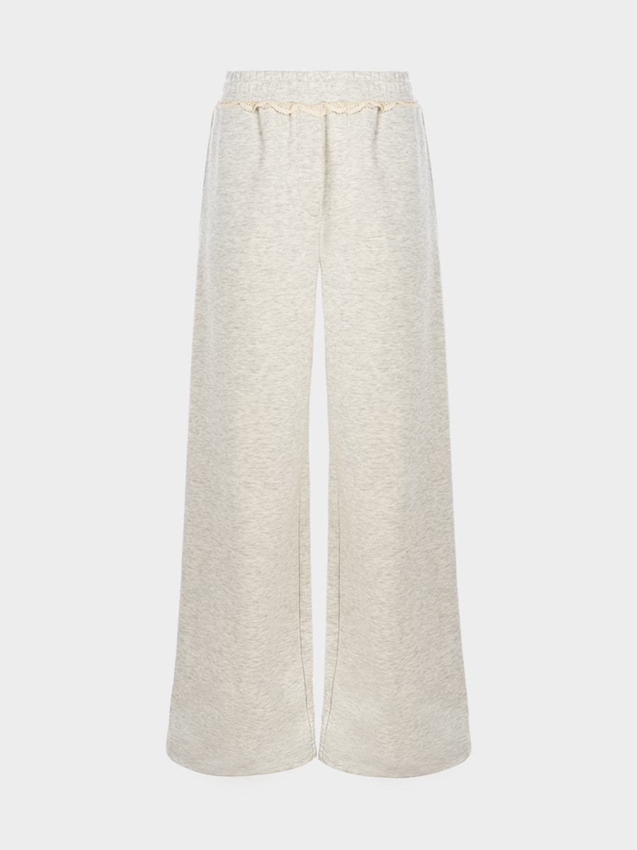 Трикотажные брюки из хлопка