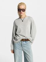 Лонгслив из хлопка с кружевом