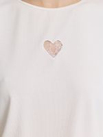 Футболка из лиоцелла и вискозы