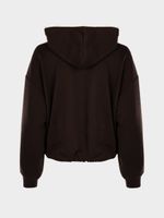 Толстовка из хлопка с кружевом