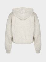 Толстовка из хлопка с кружевом