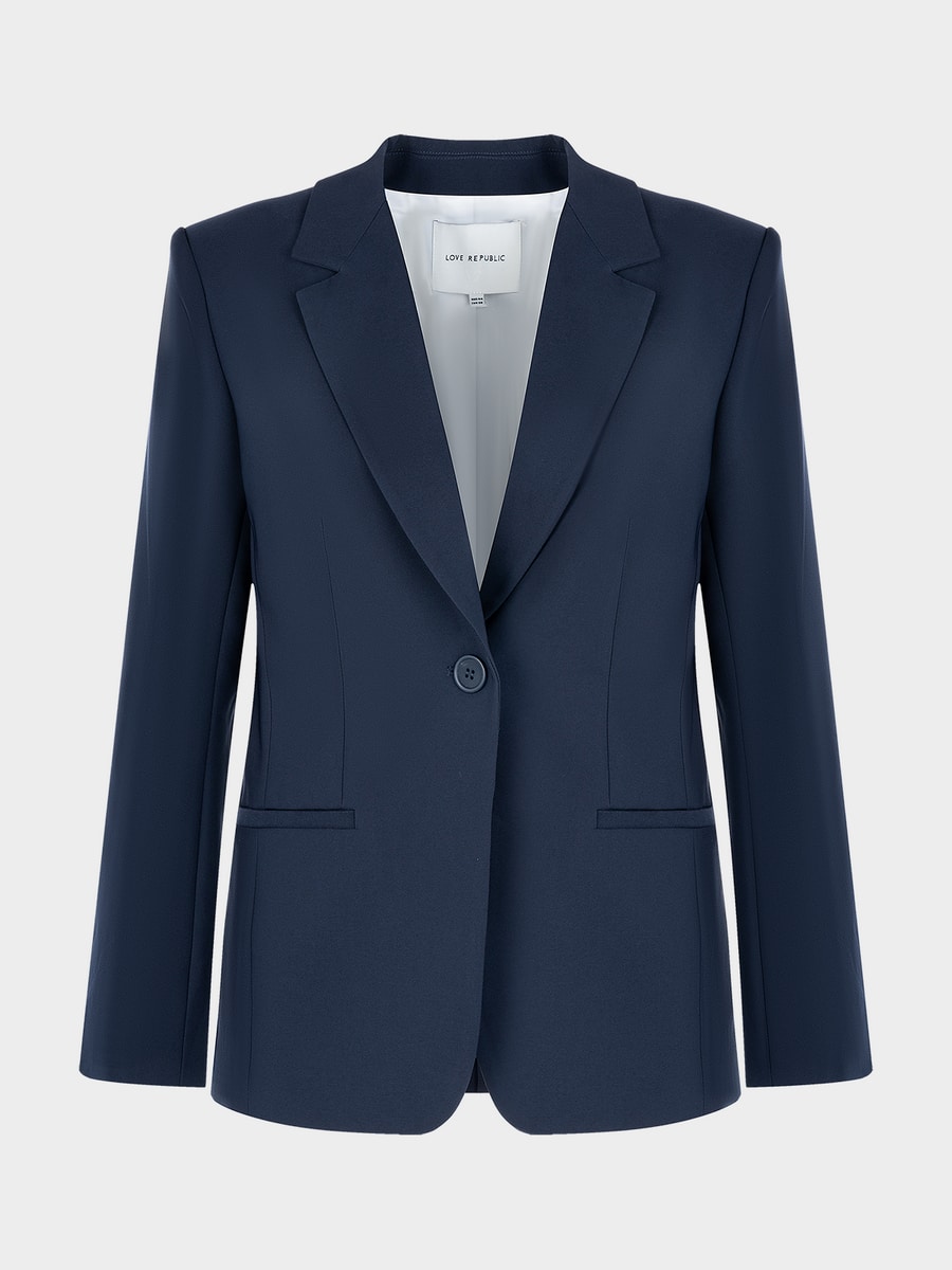 Жакет прямого кроя