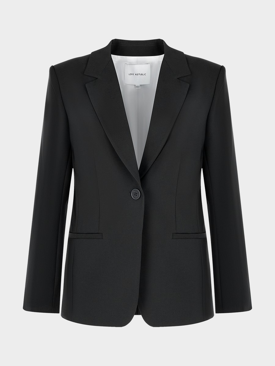 Жакет прямого кроя