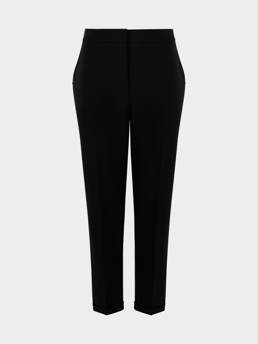 Брюки зауженного кроя 