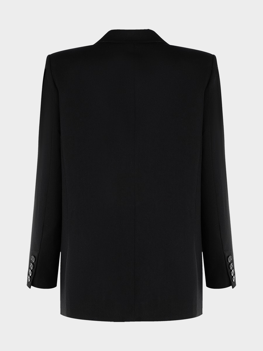 Двубортный жакет с вискозой