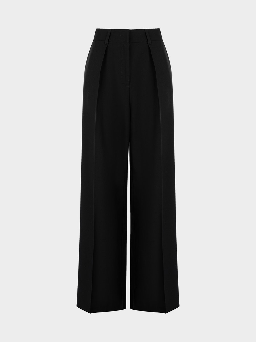 Брюки-палаццо с вискозой