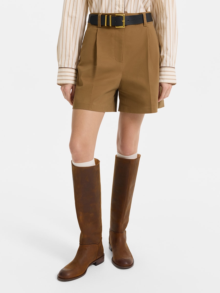 Шорты из хлопка