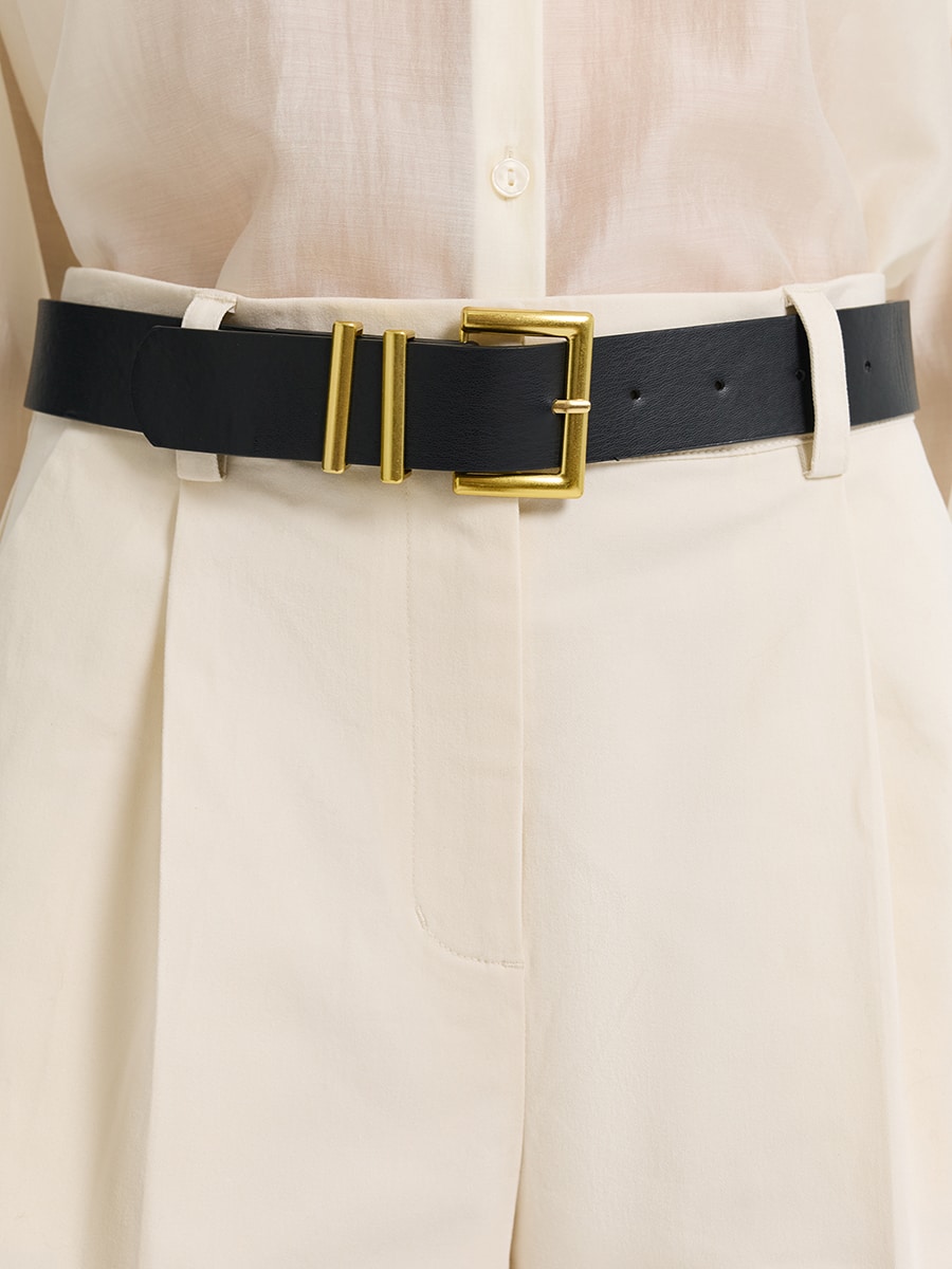 Шорты из хлопка с ремнем 6153209750-60