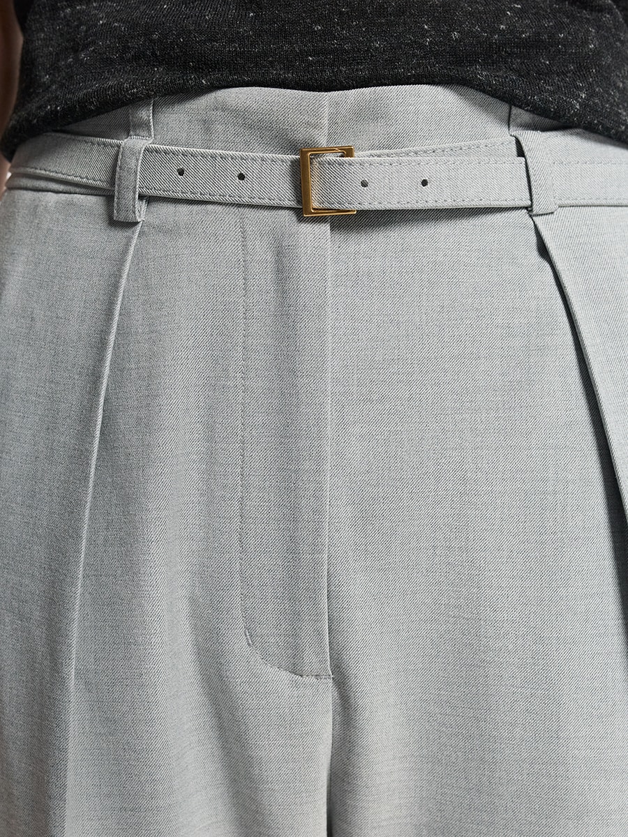 Брюки с ремнем женские