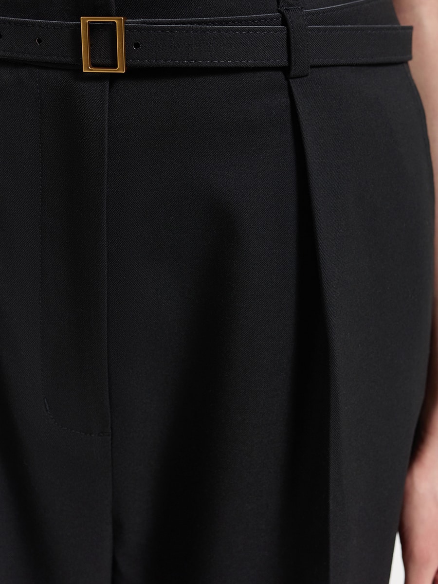 Брюки с ремнем женские