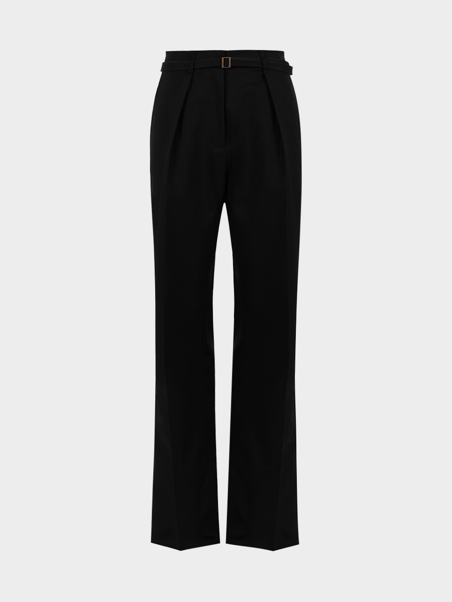 Брюки с ремнем женские