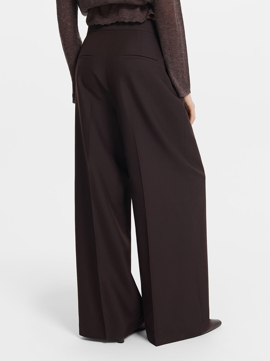 Брюки-палаццо с вискозой
