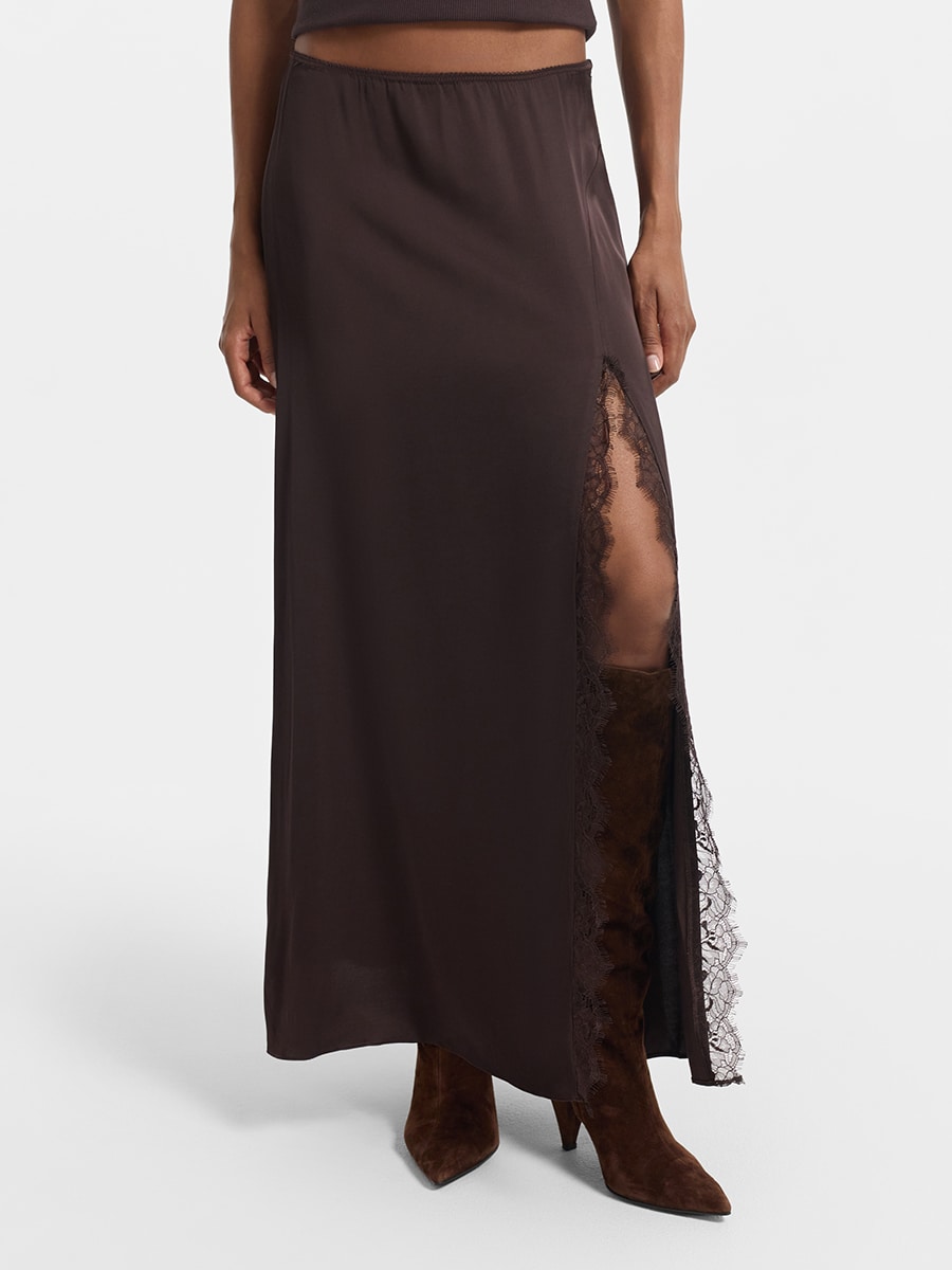 Юбка миди из 100% вискозы