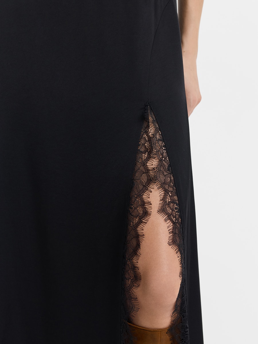 Юбка миди из 100% вискозы