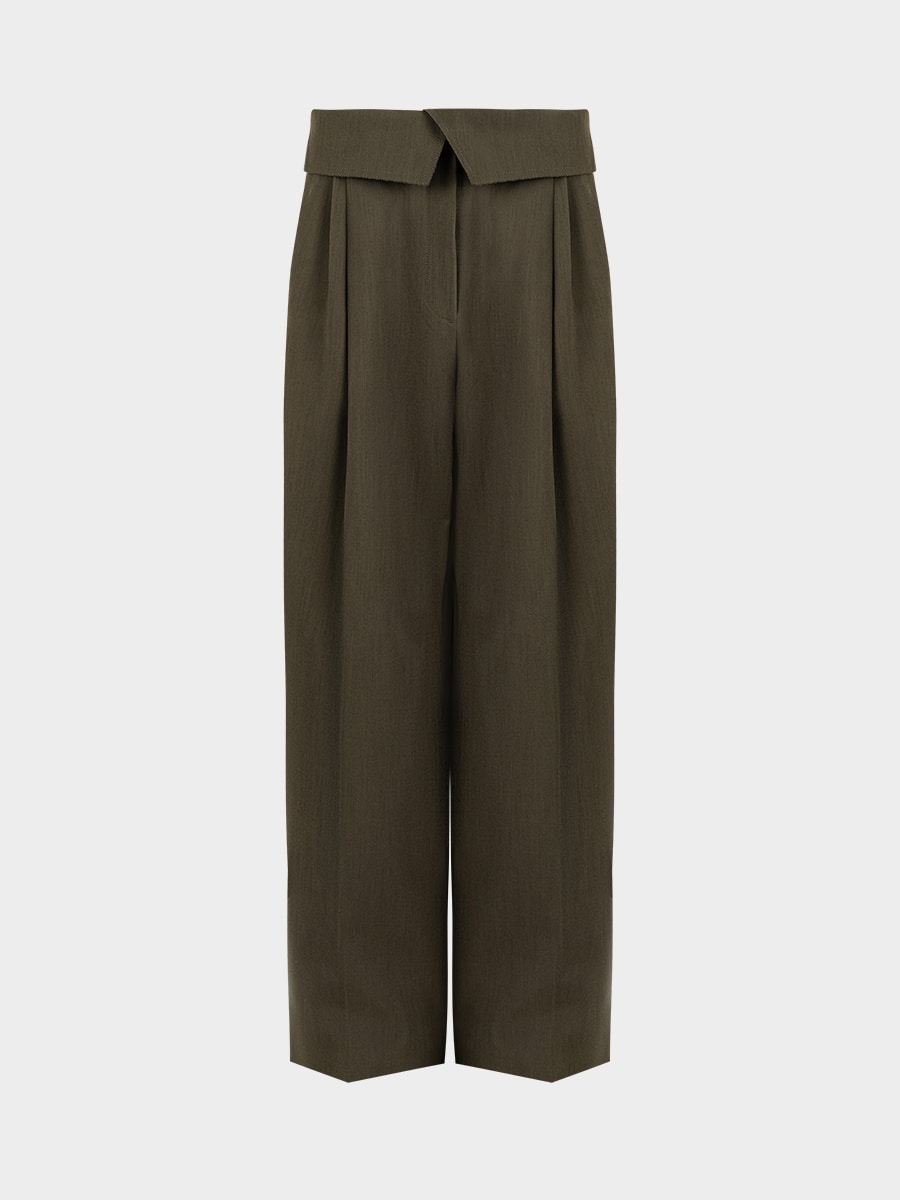 Брюки barrel leg 