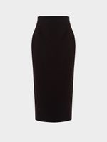 Юбка с шерстью и вискозой