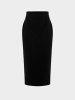 Юбка с шерстью и вискозой