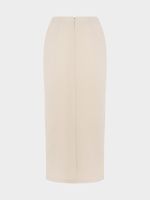 Юбка миди с разрезом