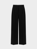 Брюки с вискозой и кружевом