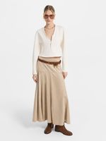 Юбка из экозамши