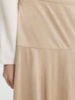 Юбка из экозамши