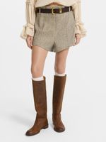 Шорты с ремнем женские